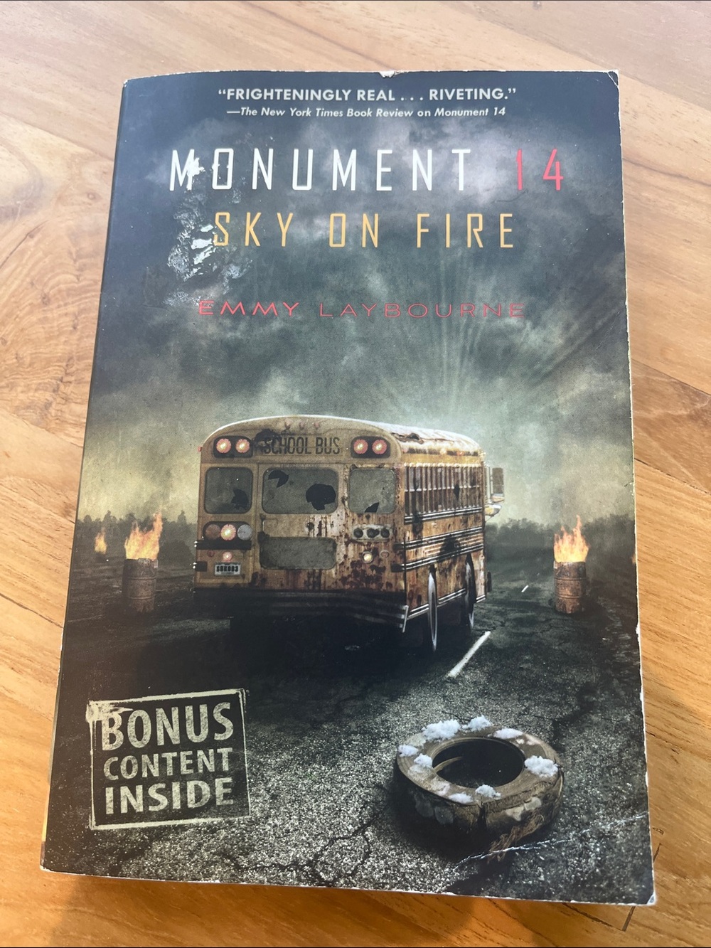 Monument 14 Sky on Fire Paperback